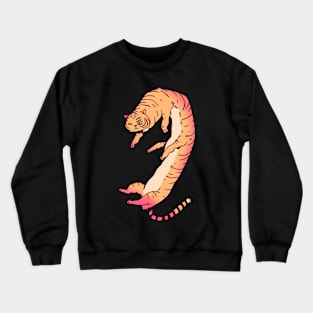 Long Tiger Crewneck Sweatshirt